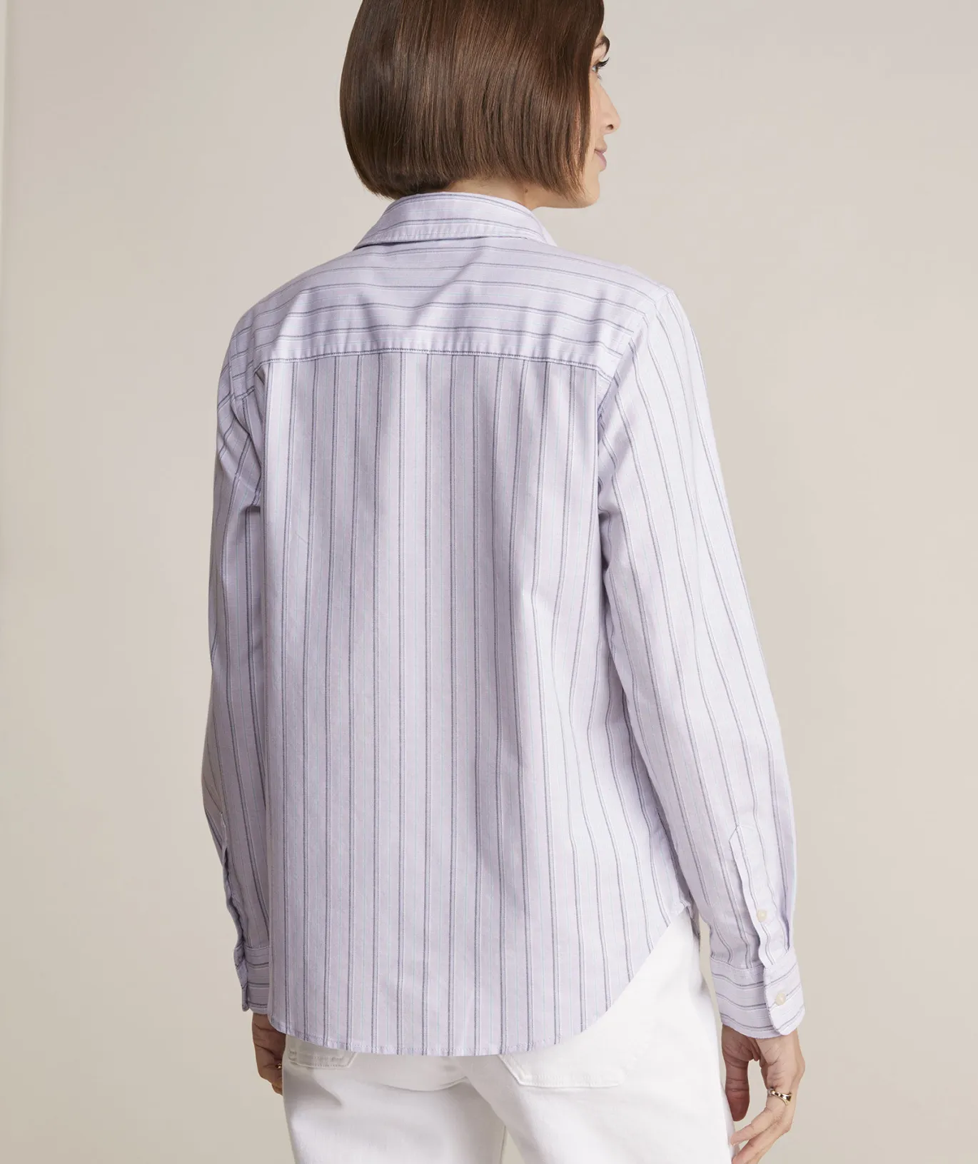 Vineyard Vines Bayview Oxford Button-Down Stripe - Iris Cheap