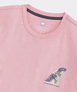 Vineyard Vines Beach Icons Whale Long-Sleeve Dunes Tee Hunter Green Heather Clearance