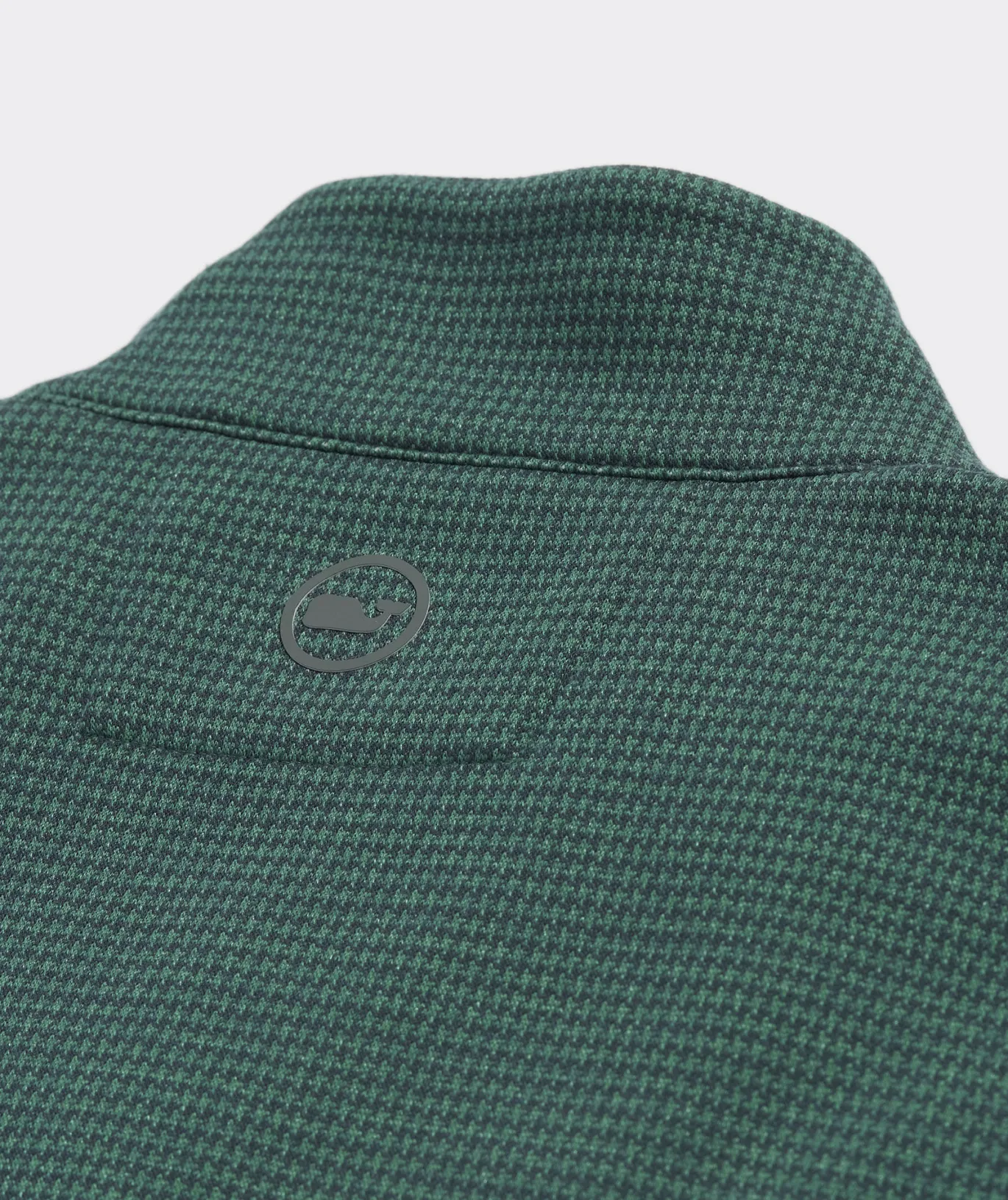 Vineyard Vines Bluffs Performance Quarter-Zip Turf Green New