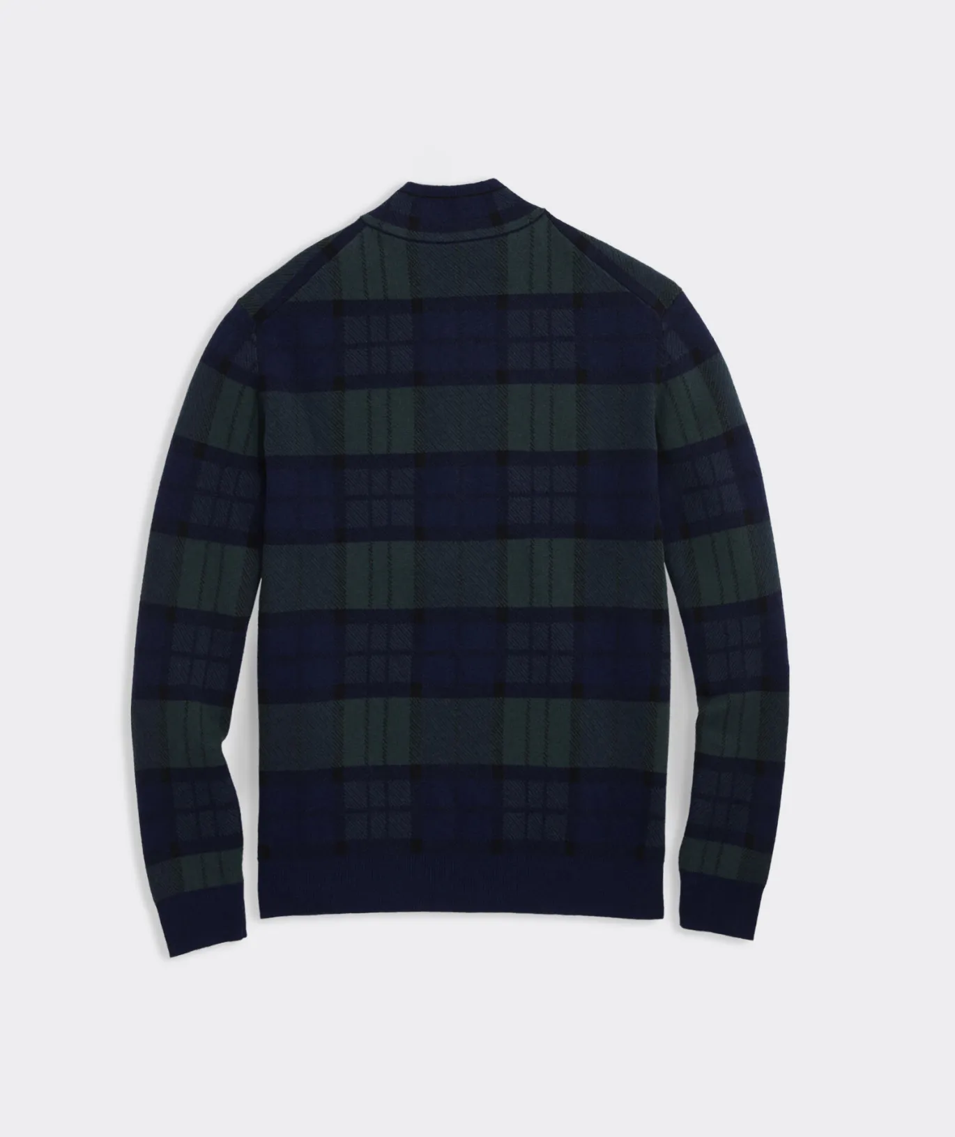 Vineyard Vines Boathouse Blackwatch Quarter-Zip Charleston Green Best
