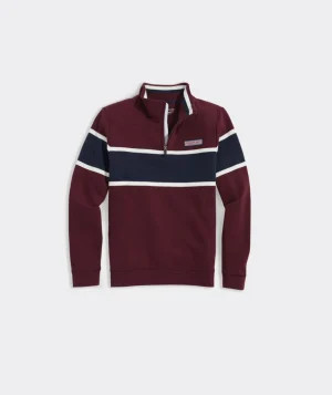 Vineyard Vines Boys’ Sun-Washed Crewneck Turf Green Outlet