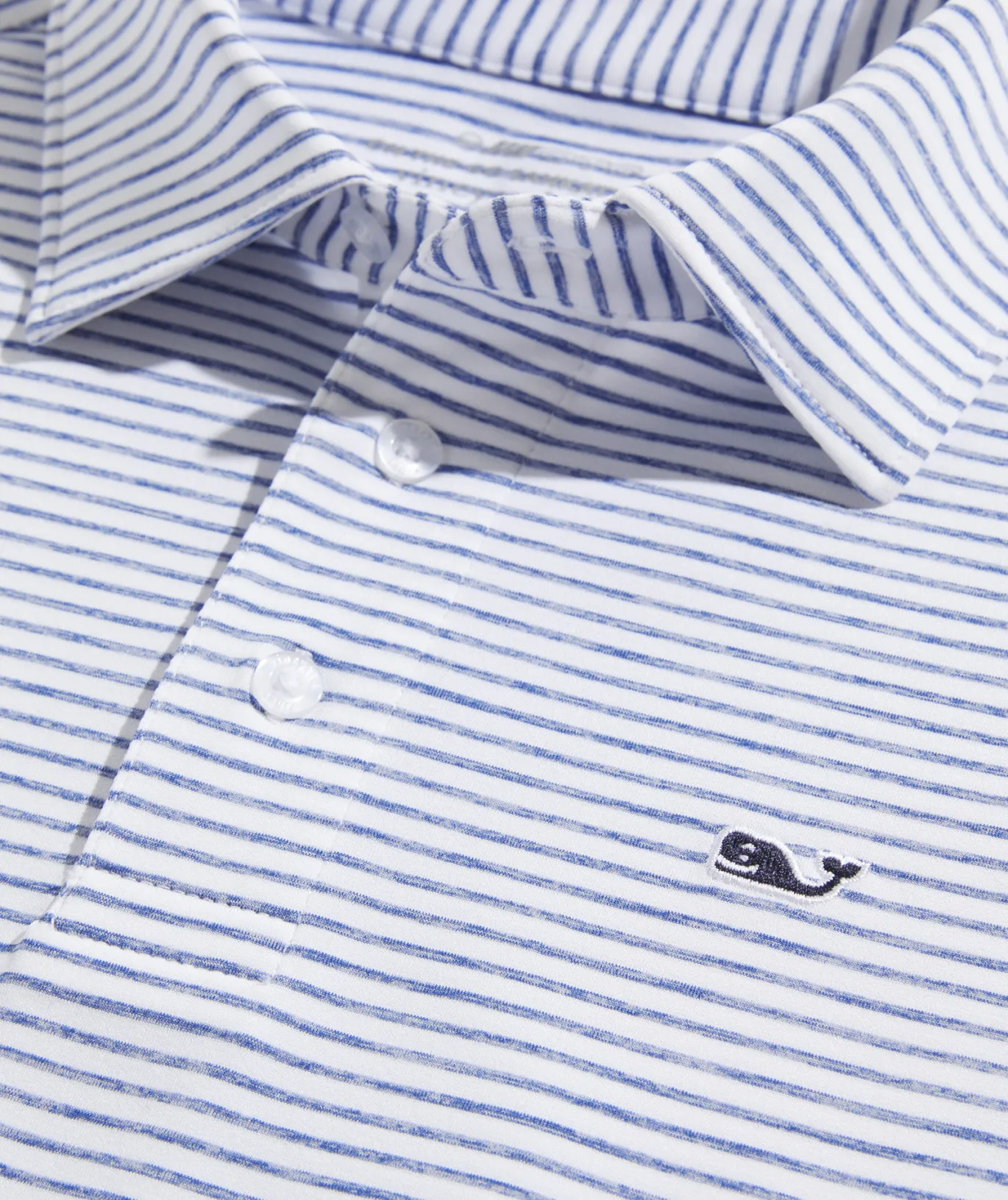 Vineyard Vines Boys' Bradley Stripe Sankaty Polo Stripe White/Tejeda Store