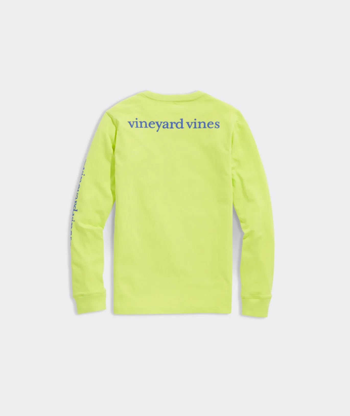 Vineyard Vines Boys' East Coast Kid Long-Sleeve Pocket Tee Tide Blue Flash Sale