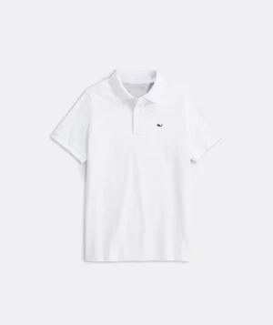 Vineyard Vines Boys' Edgartown Pique Polo Deep Bay Shop