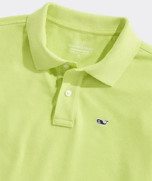 Vineyard Vines Boys' Edgartown Pique Polo Barracuda New
