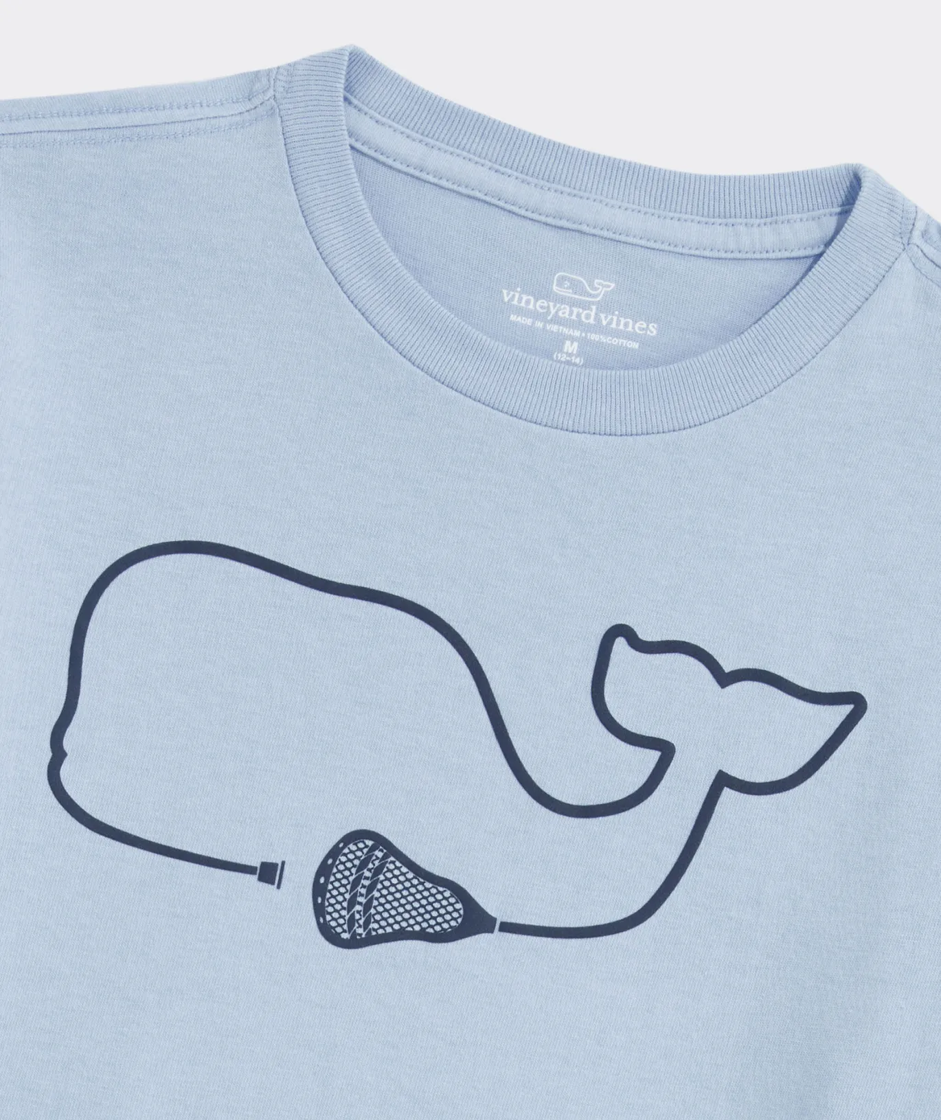 Vineyard Vines Boys' Football Whale Short-Sleeve Tee Grey Heather Cheap