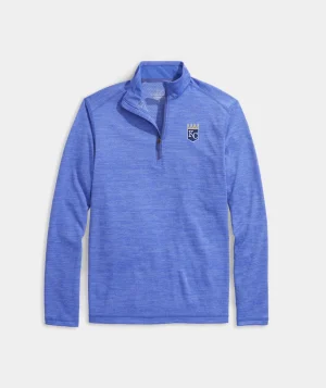 Vineyard Vines Boys' Harbor Fleece Full-Zip Charleston Green Best