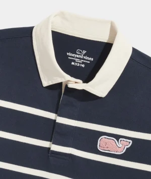 Vineyard Vines Boys' Heritage Stripe Pique Polo Cayman Shop