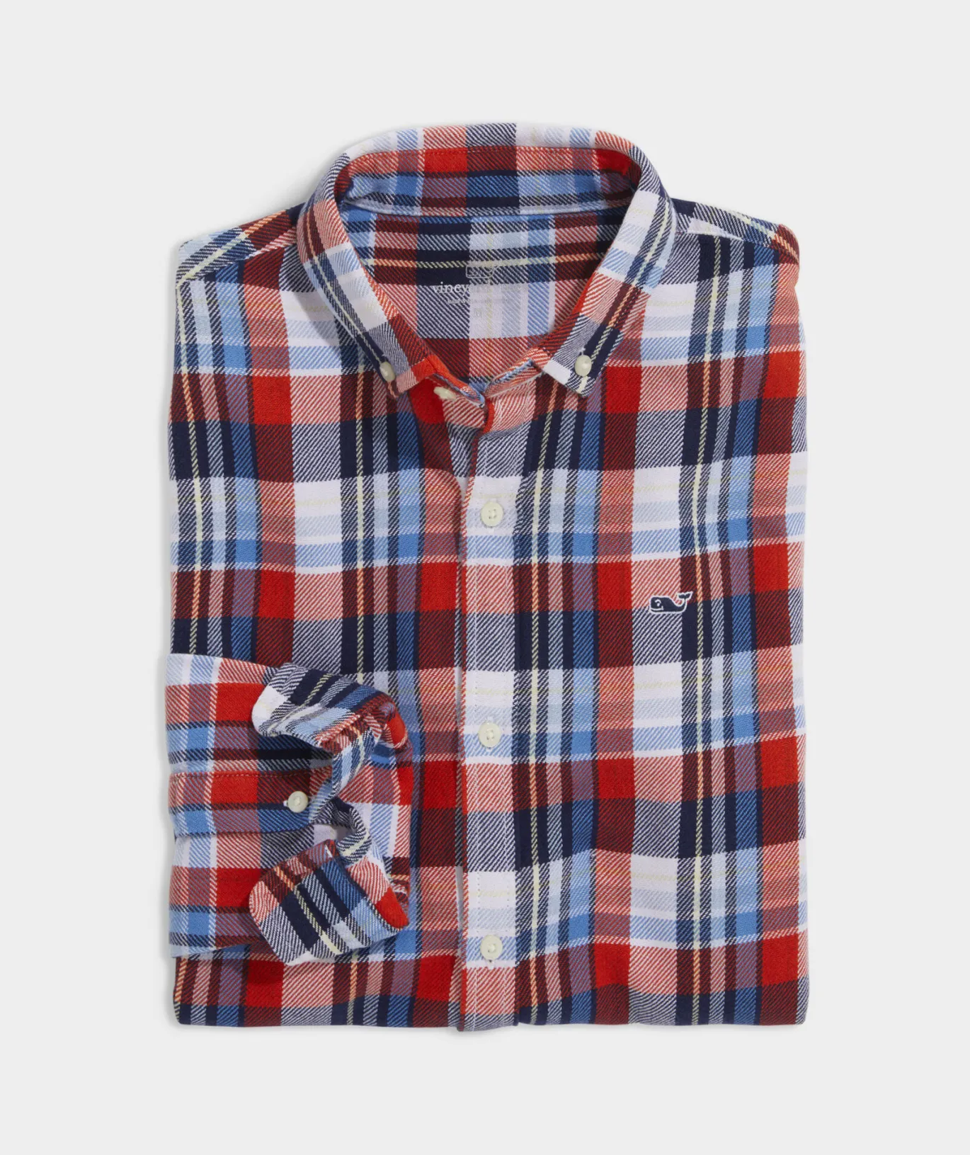 Vineyard Vines Boys' Lightweight On-The-Go Gingham Shirt Ging Tequila Sunrise Best Sale