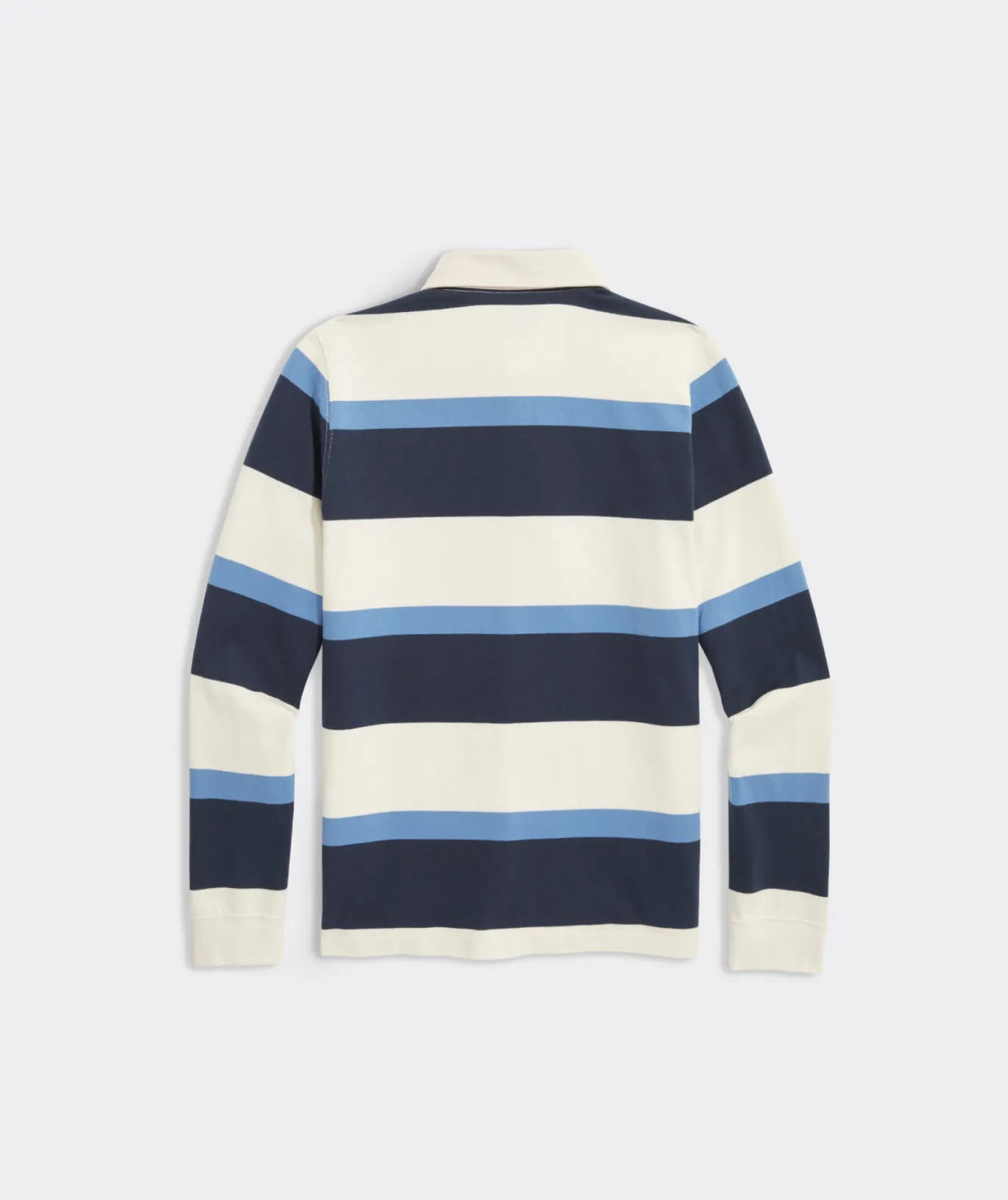 Vineyard Vines Boys' Multi-Stripe Rugby Shirt Melon Fashion