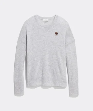Vineyard Vines Boys' On the Waves Surf Logo Long-Sleeve Harbor Performance Hoodie Is Paradise Heather Cheap