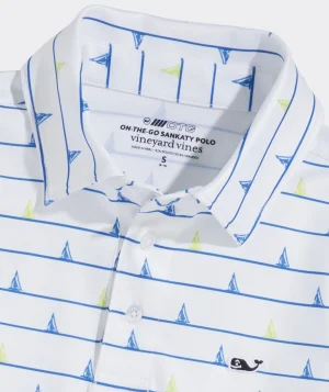 Vineyard Vines Boys' Printed Sankaty Polo SkiGeoBysChrlstn Best