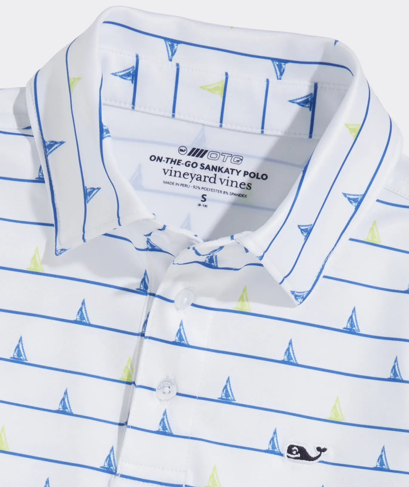 Vineyard Vines Boys' Printed Sankaty Polo SkiGeoBysChrlstn Best