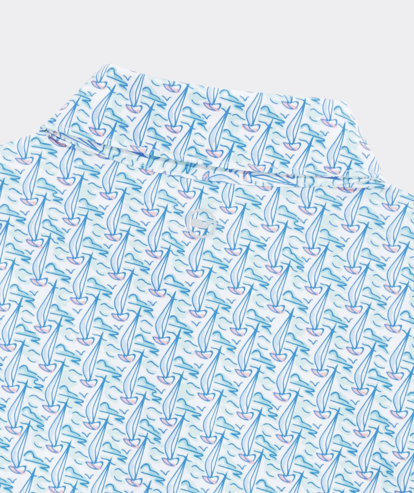 Vineyard Vines Boys' Printed Sankaty Polo Ski Geo B RedVelvet Flash Sale