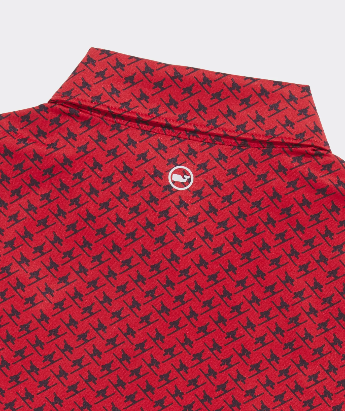 Vineyard Vines Boys' Printed Sankaty Polo Tree Geo - White Cap Cheap
