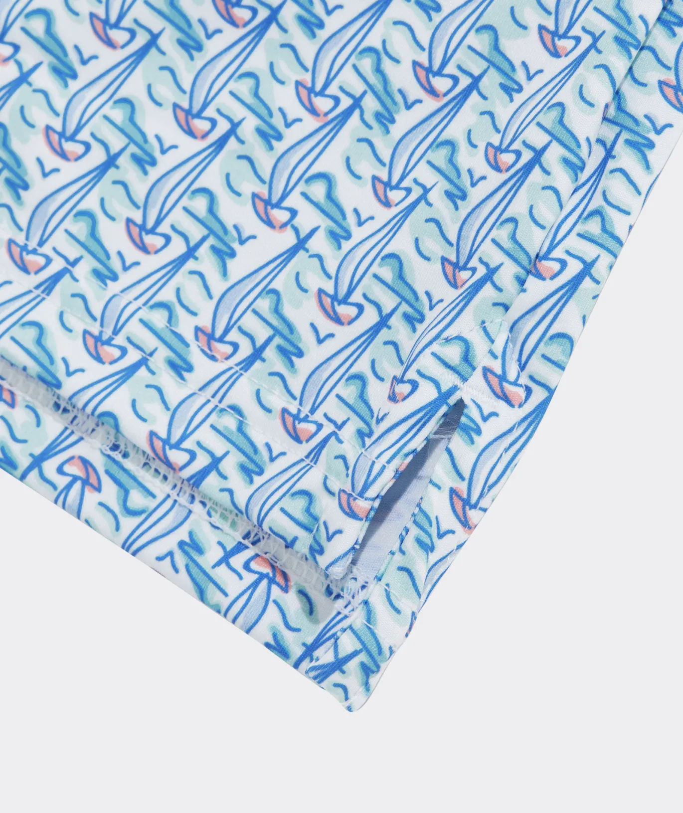Vineyard Vines Boys' Printed Sankaty Polo Ski Geo B RedVelvet Flash Sale