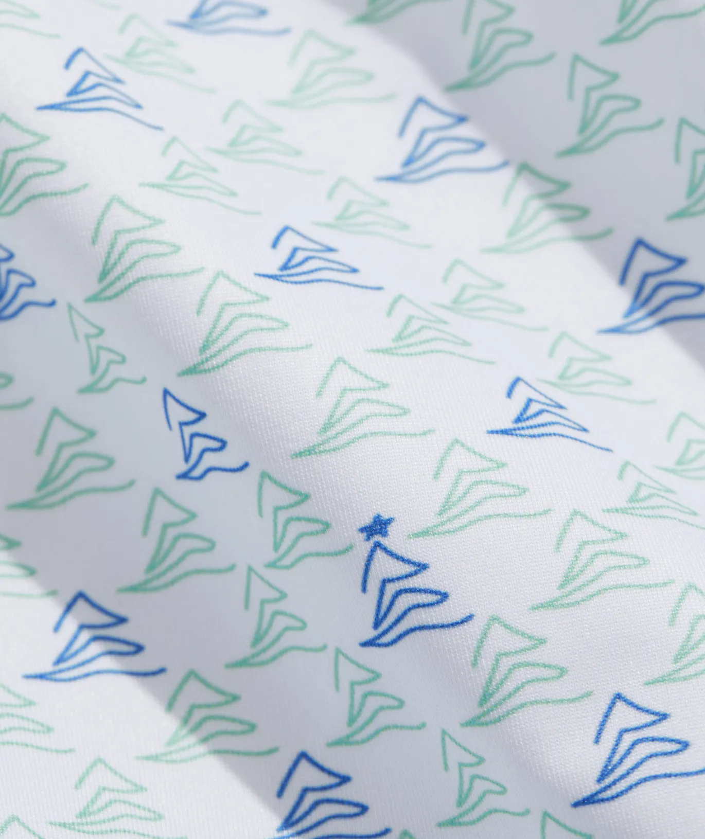 Vineyard Vines Boys' Printed Sankaty Polo Tuna - Hull Blue Flash Sale