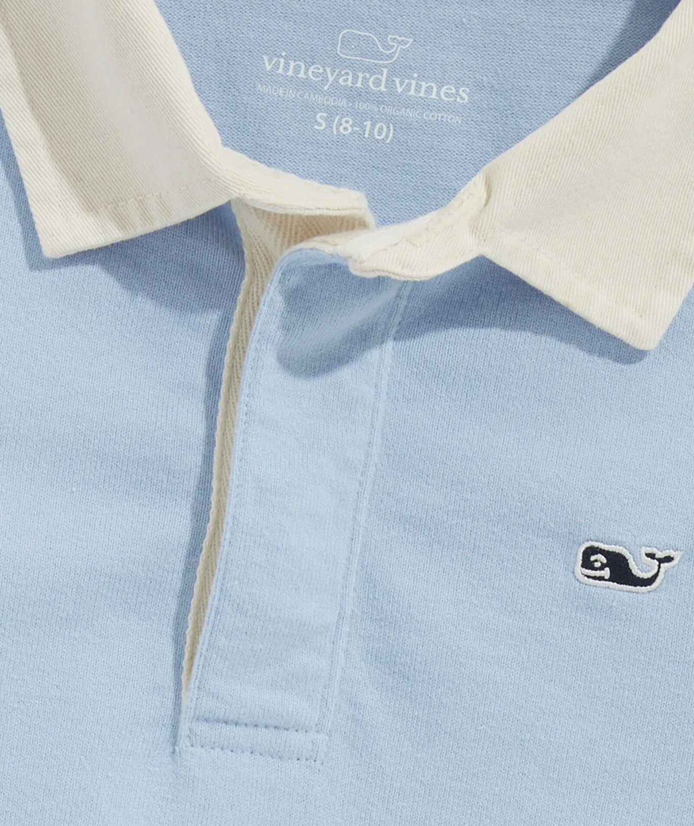 Vineyard Vines Boys' Rugby Shirt Naut Navy/Marit Blue Shop