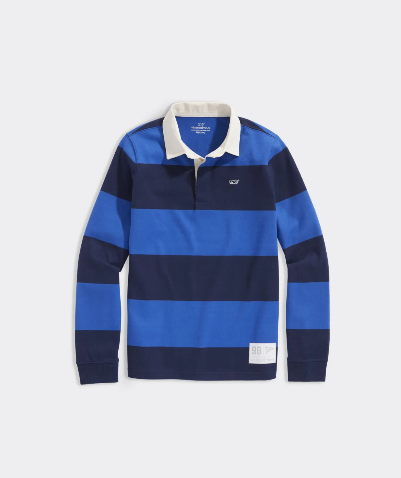 Vineyard Vines Boys' Rugby Shirt Raspberry Wine Best