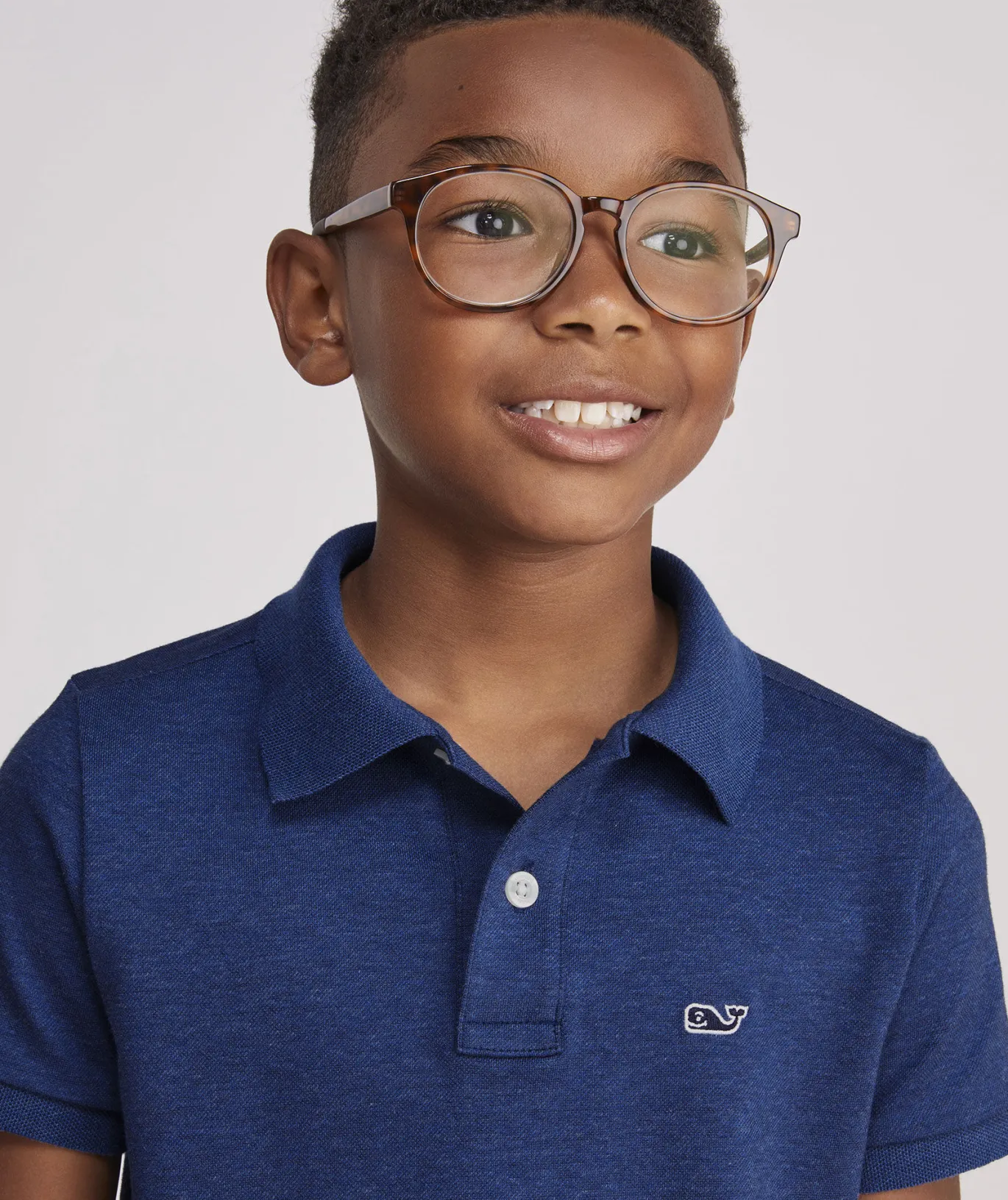 Vineyard Vines Boys' Rugby Shirt Aqua Ocean Online