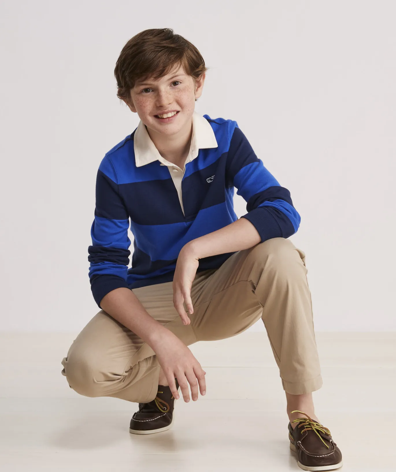 Vineyard Vines Boys' Rugby Shirt Raspberry Wine Best