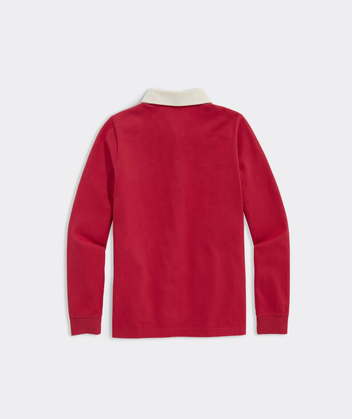 Vineyard Vines Boys' Rugby Shirt Strawberry Cream Best Sale