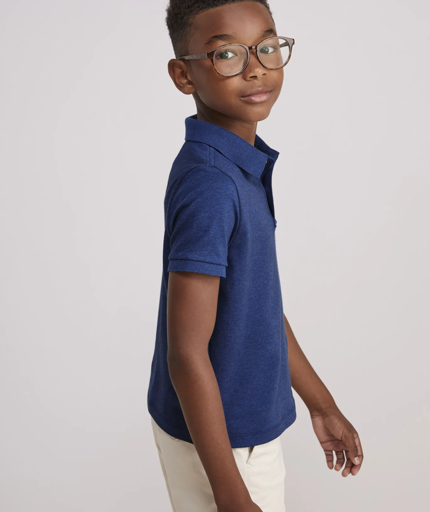 Vineyard Vines Boys' Rugby Shirt Aqua Ocean Online
