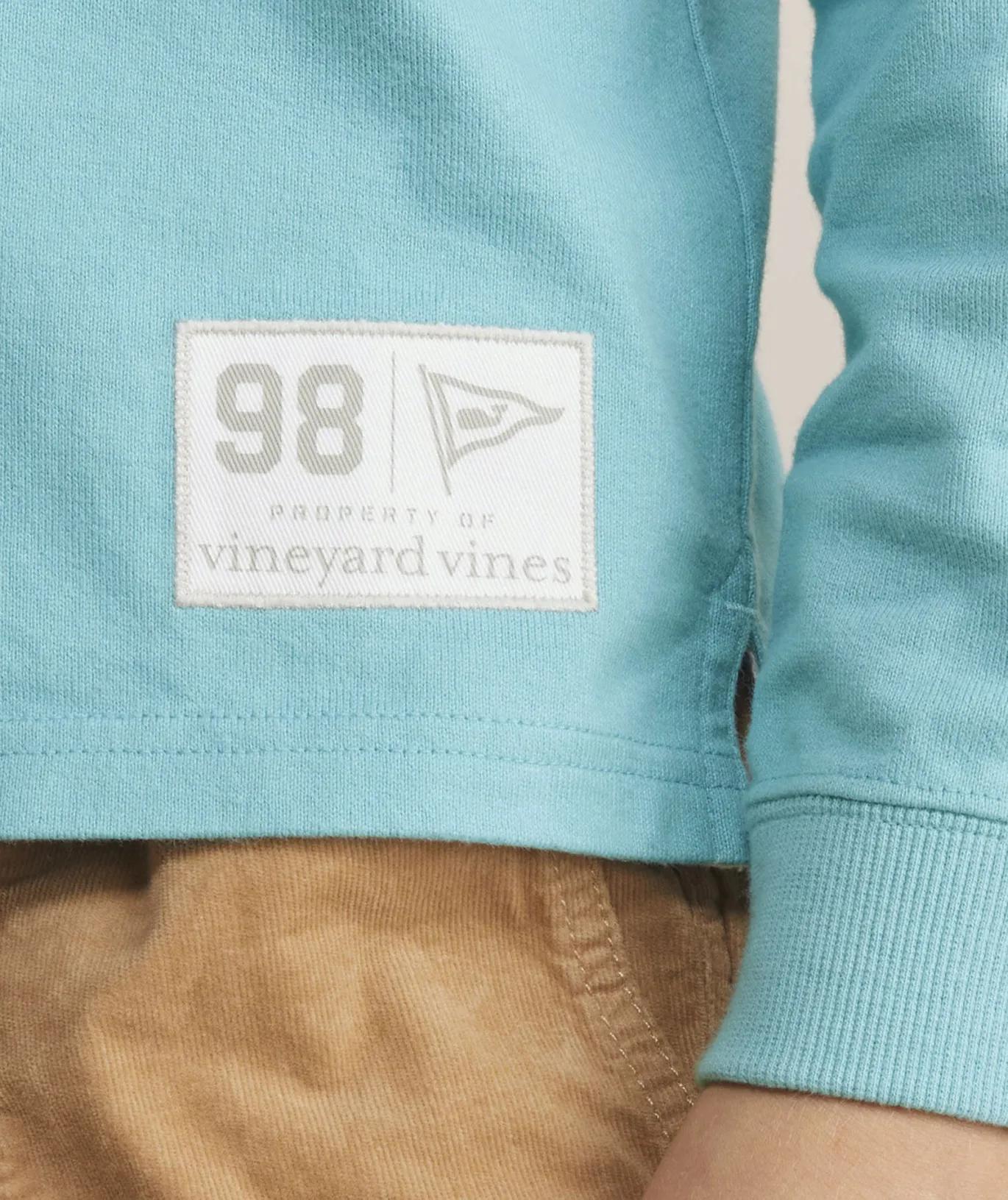 Vineyard Vines Boys' Rugby Shirt Jake Blue Flash Sale