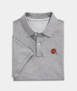 Vineyard Vines Boys' Saltwater Quarter-Zip Anchor - Lt Blue Htr Flash Sale