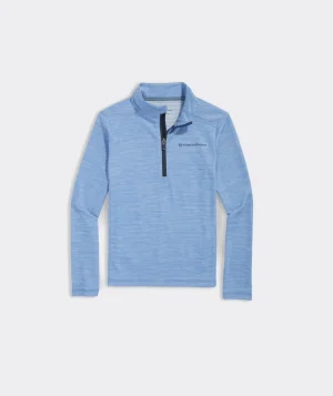 Vineyard Vines Boys' Sankaty Quarter-Zip Passion Fruit Shop