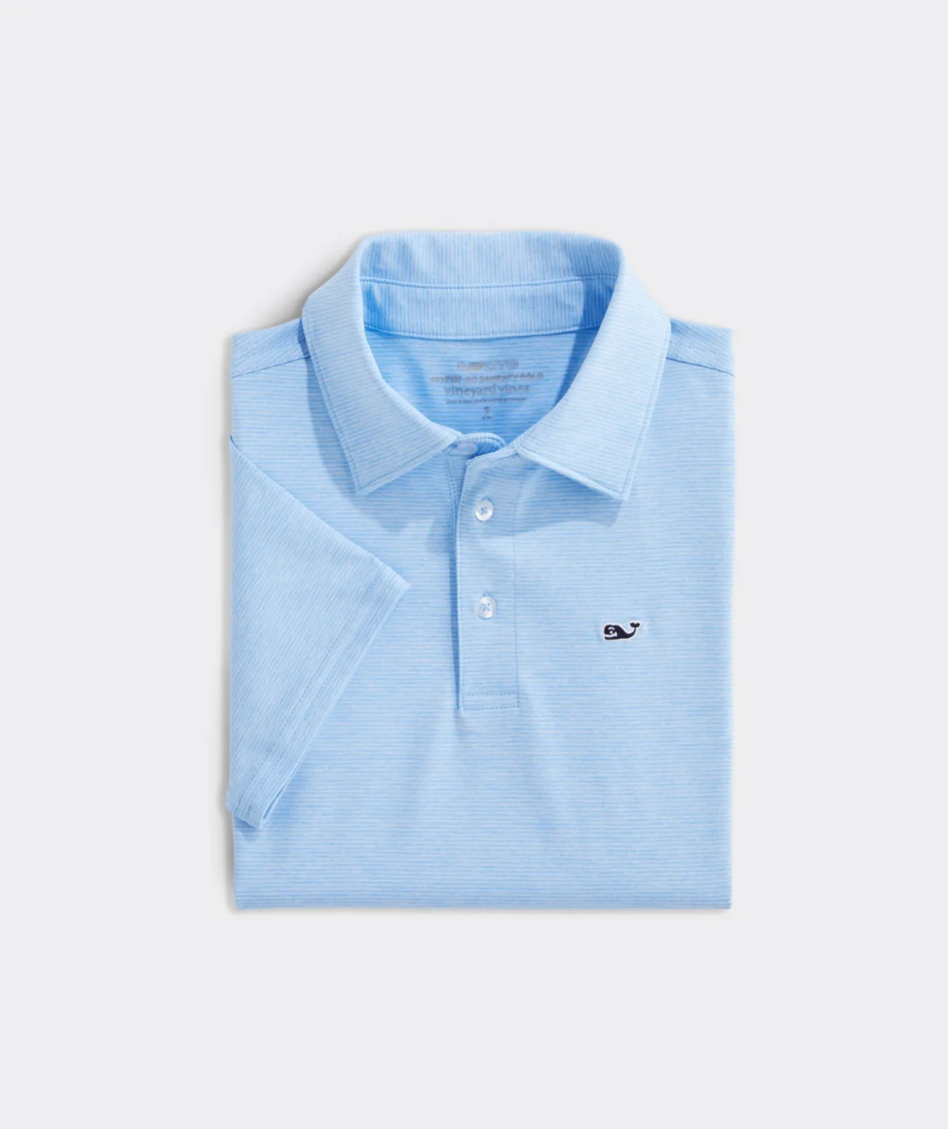 Vineyard Vines Boys' St. Jean Stripe Sankaty Polo Lighthouse Red Hot