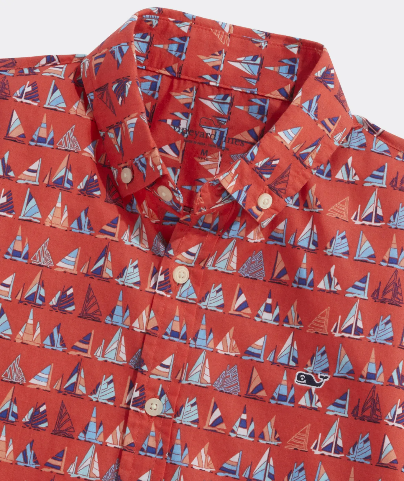 Vineyard Vines Boys' Stretch Flannel Check Shirt Chk Sailors Red Cheap