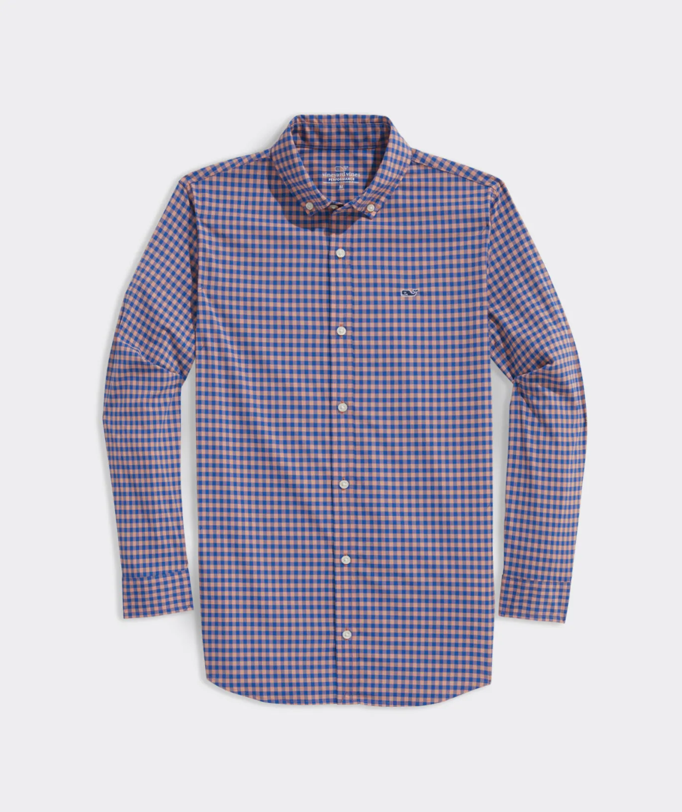 Vineyard Vines Boys' Stretch Flannel Plaid Shirt Charleston Green Fashion