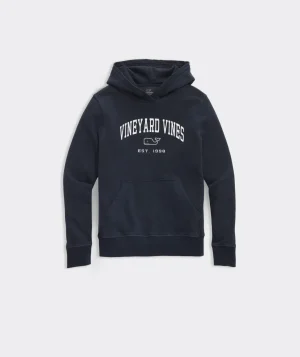 Vineyard Vines Boys' Sun-Washed Full-Zip Hoodie Grey Heather Clearance
