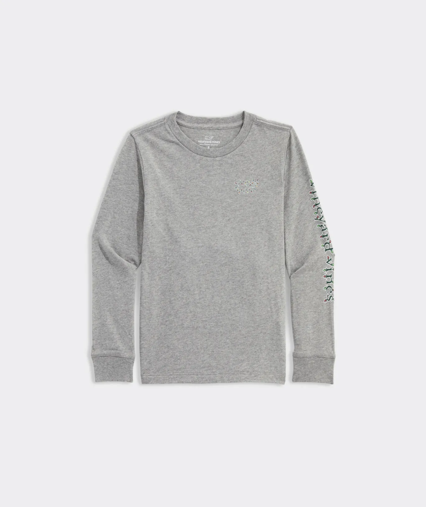 Vineyard Vines Boys' Thanksgiving Parade Whale Long-Sleeve Pocket Tee White Cap Discount