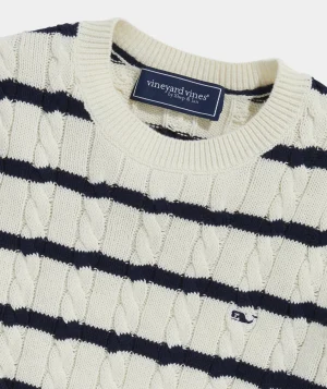Vineyard Vines Boys' Whale Embroidered Rollneck Sweater Nautical Navy Cheap