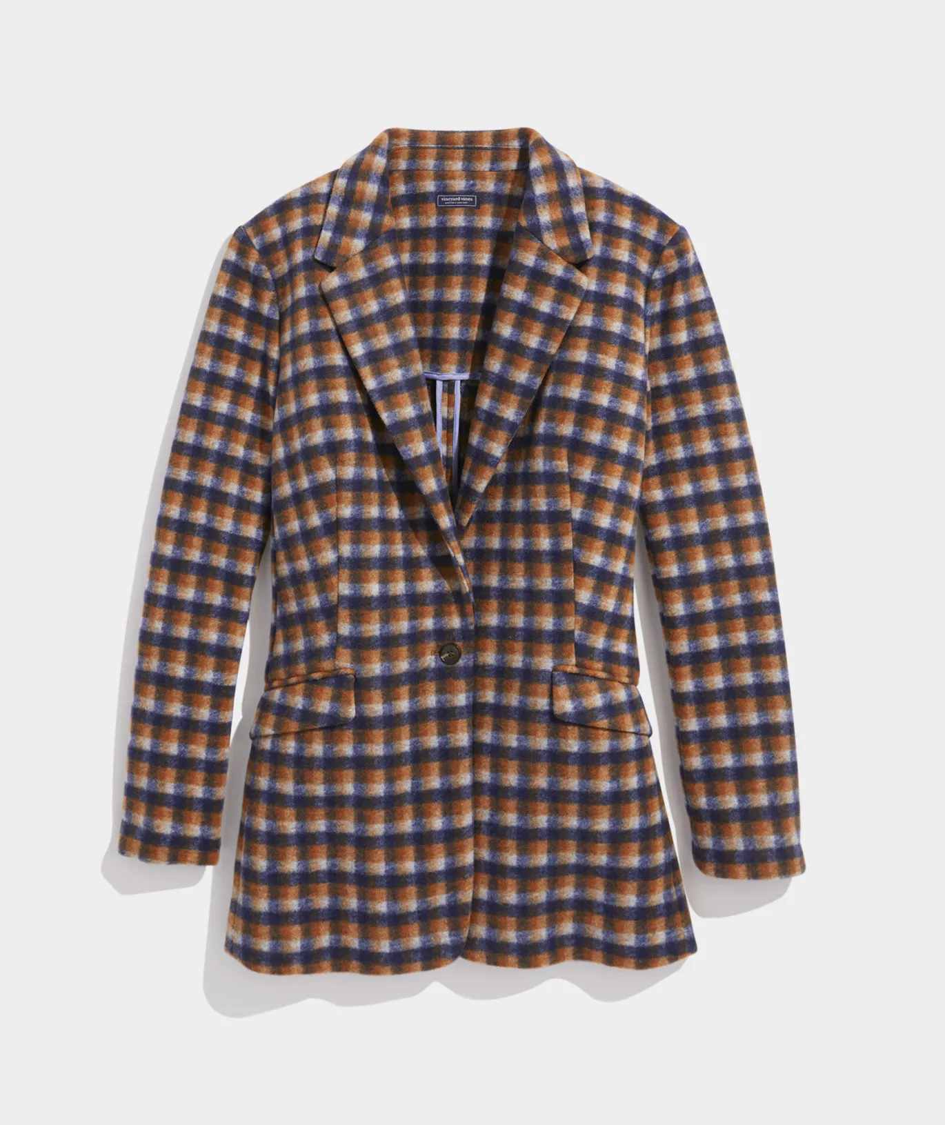 Vineyard Vines Brushed Shirt Jacket Brushed Plaid-Marsh Best Sale