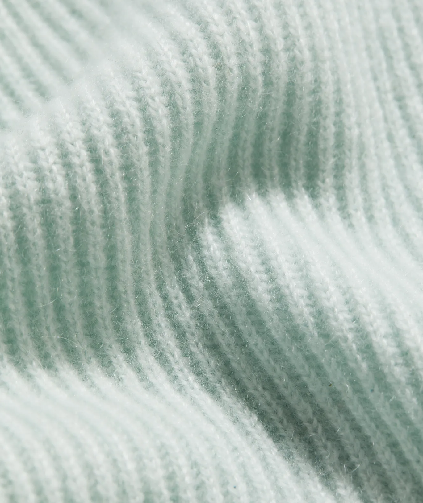 Vineyard Vines Cashmere Fisherman Rib Quarter-Zip Sweater Bleached Aqua New