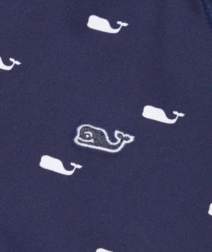 Vineyard Vines Chicago Bears Sankaty Quarter-Zip Jet Black Fashion