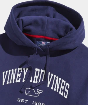 Vineyard Vines Clean Fleece Graphic Hoodie Nautical Navy Hot