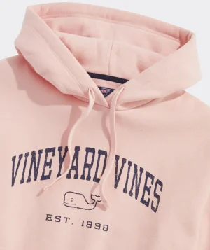 Vineyard Vines Clean Fleece Graphic Hoodie Pink Blossom Discount