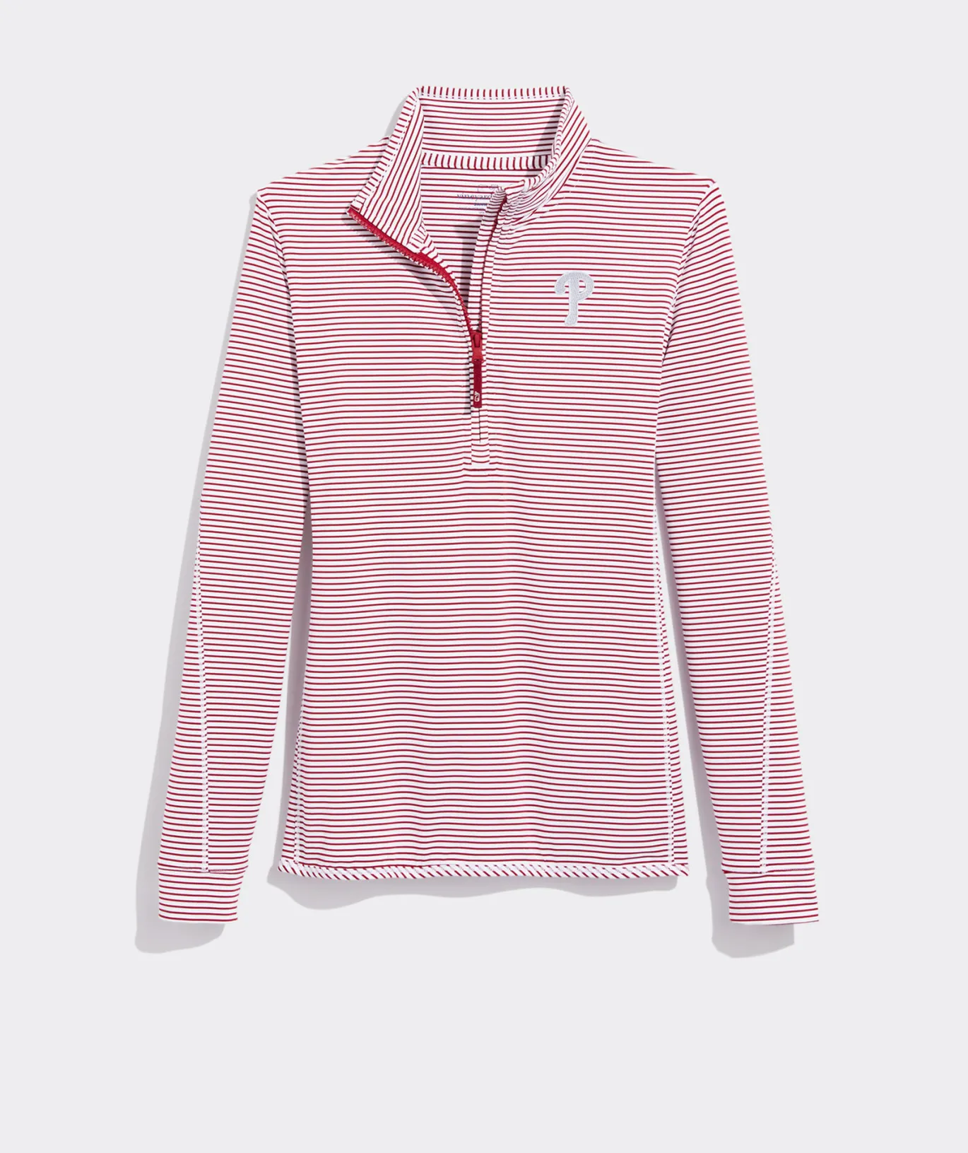 Vineyard Vines Colorado Rockies Saltwater Quarter-Zip Granite Hot