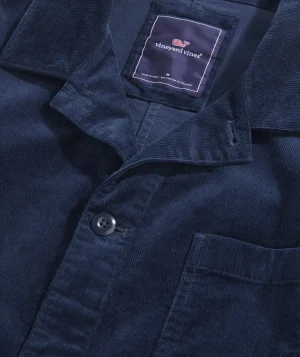 Vineyard Vines Corduroy Chore Jacket Blue Blazer Cheap