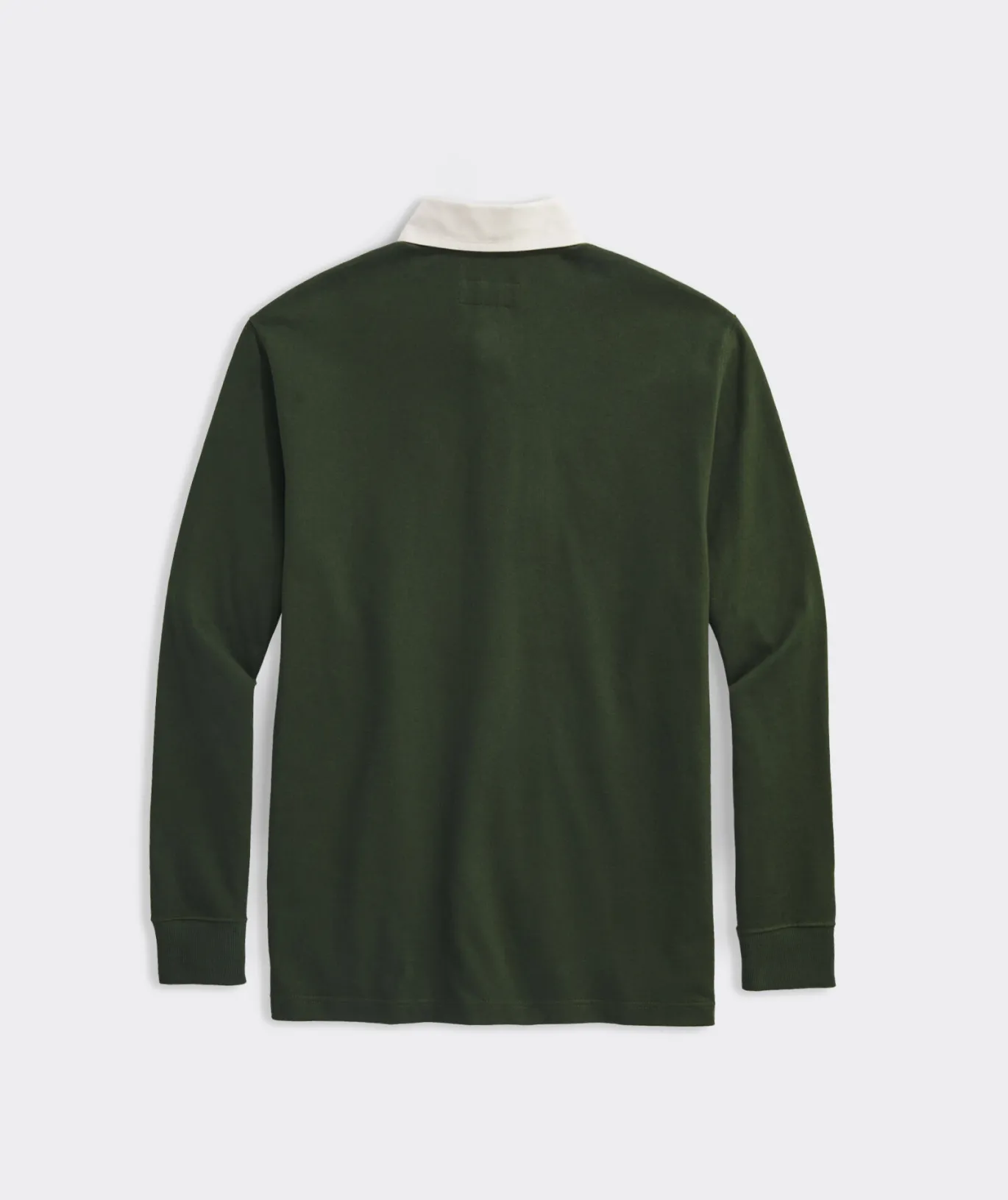 Vineyard Vines Cotton Rugby Shirt Forest Olive New