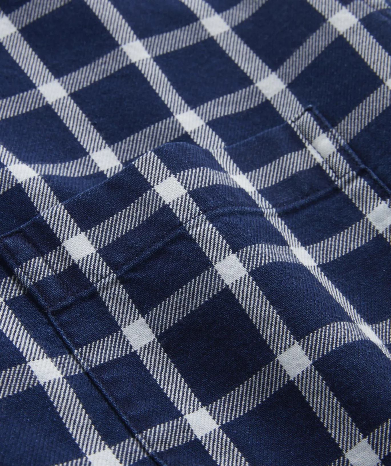Vineyard Vines Cotton Twill Indigo Check Shirt CHK INDIGO Online