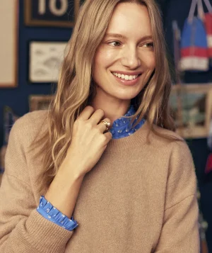 Vineyard Vines Diamond Pointelle Seaspun Cashmere Sweater Powder Online