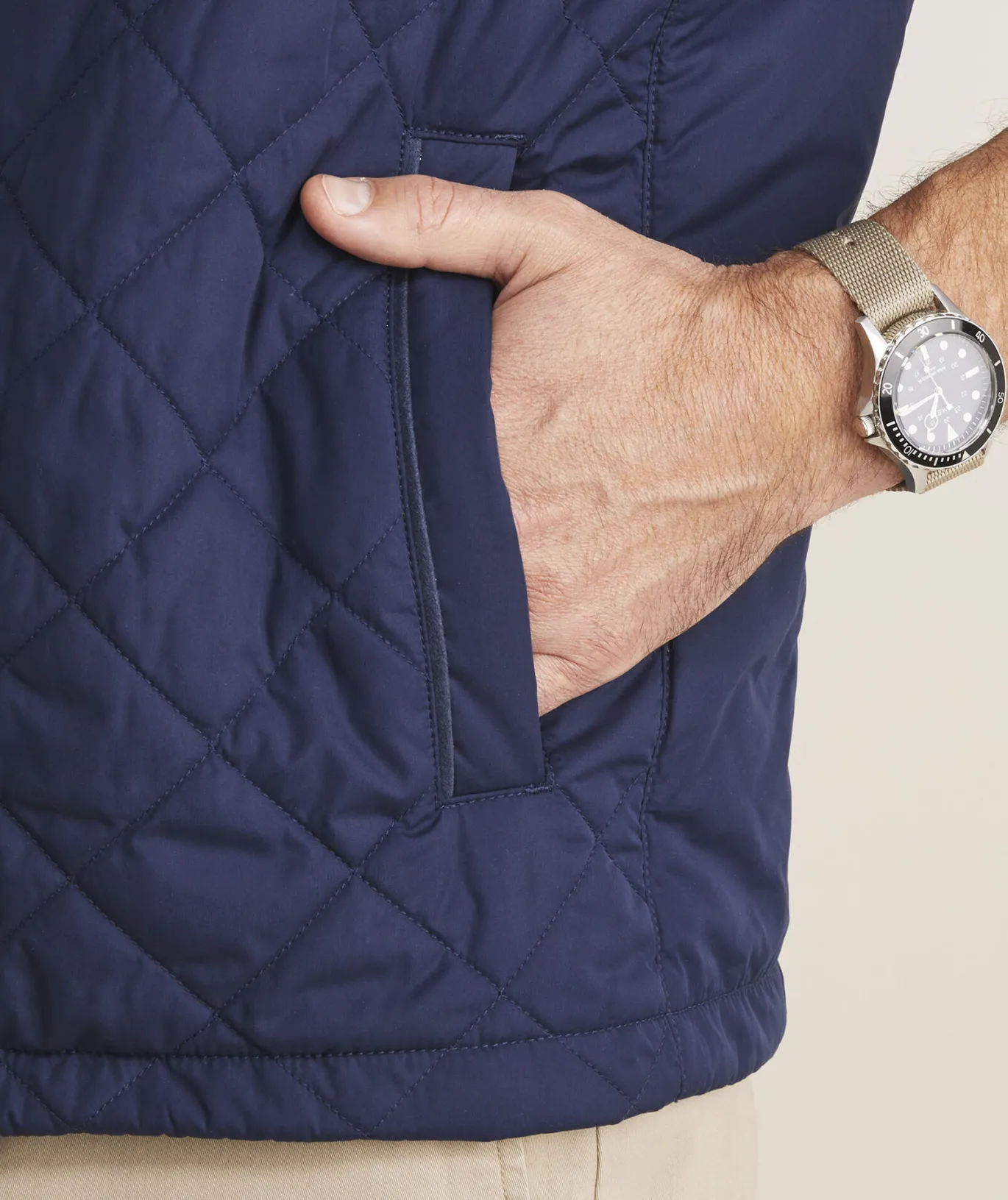Vineyard Vines Dorset Quilted Vest Nautical Navy Online