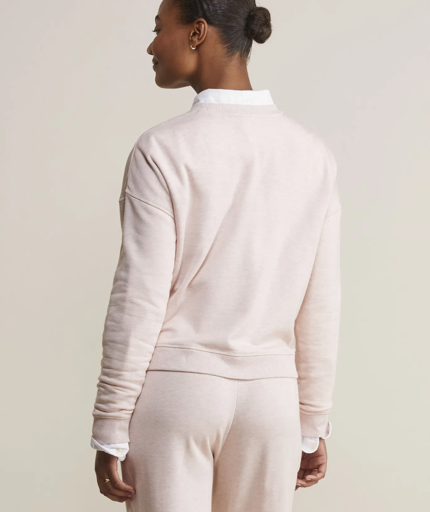 Vineyard Vines Dreamcloth® Crewneck Sweatshirt Light Grey Hthr Online