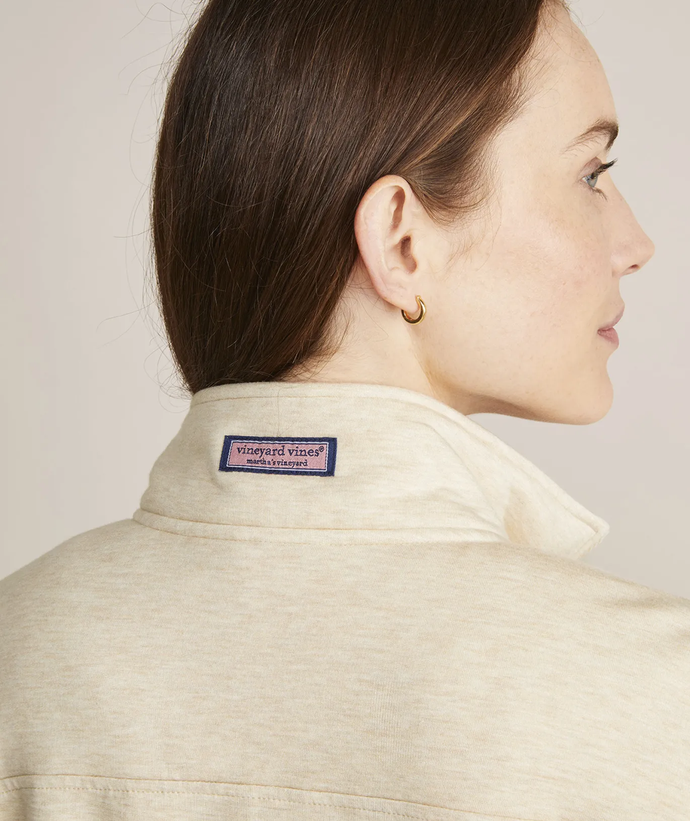 Vineyard Vines Dreamcloth® Relaxed Shep Shirt Light Gray Heather Fashion