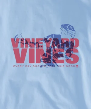 Vineyard Vines Drive The Lacrosse Net Long-Sleeve Pocket Tee Jake Blue Store
